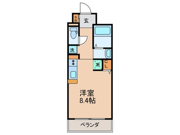 セレブコ－ト新北野の物件間取画像